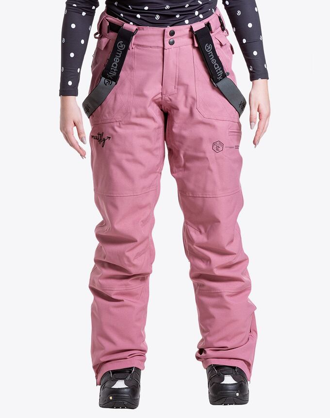 Dámske SNB & SKI nohavice Meatfly Foxy, Dusty Rose