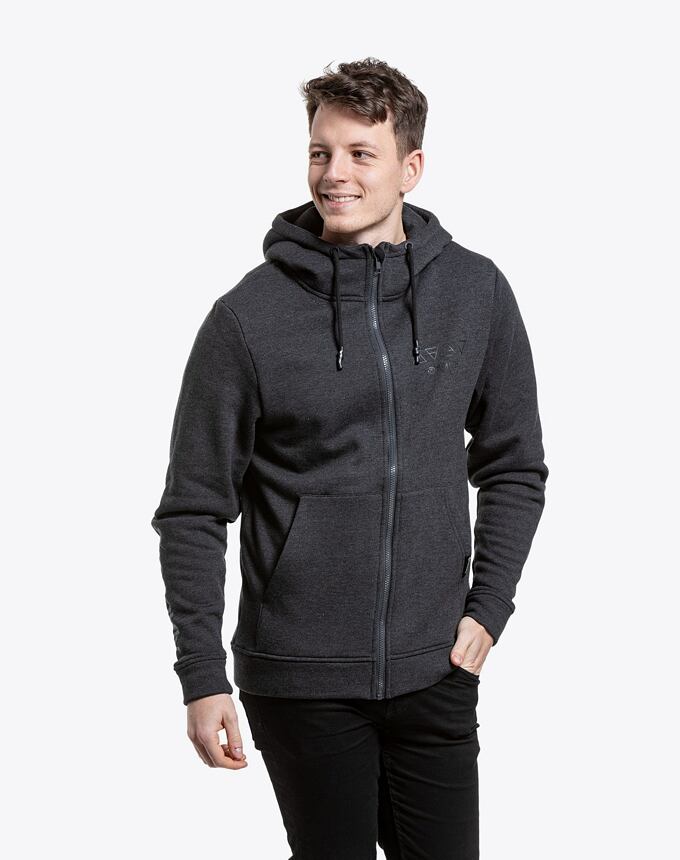 Pánska mikina Meatfly Cooper, Charcoal Heather