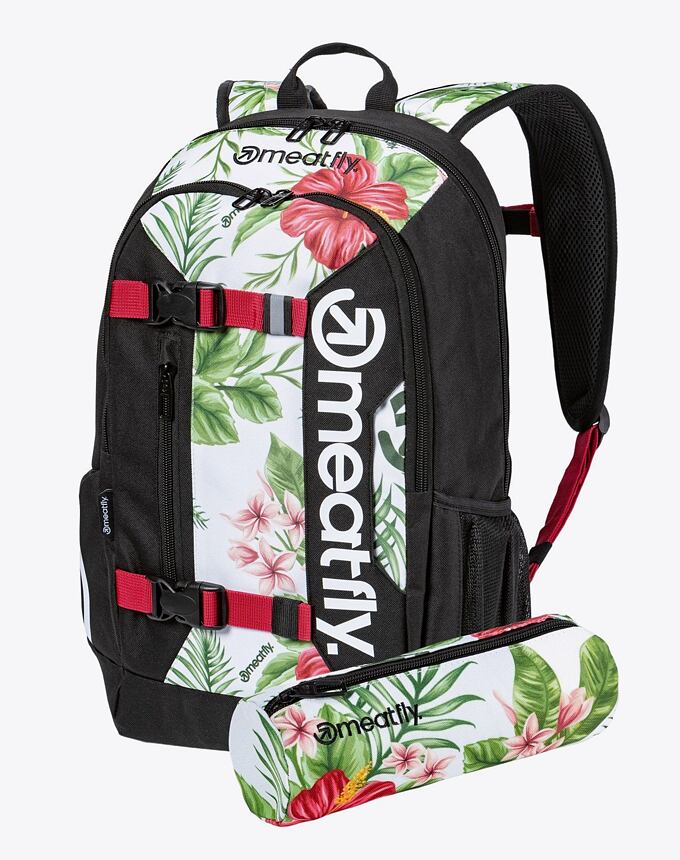Batoh Meatfly Basejumper, White Tropical, 22 L