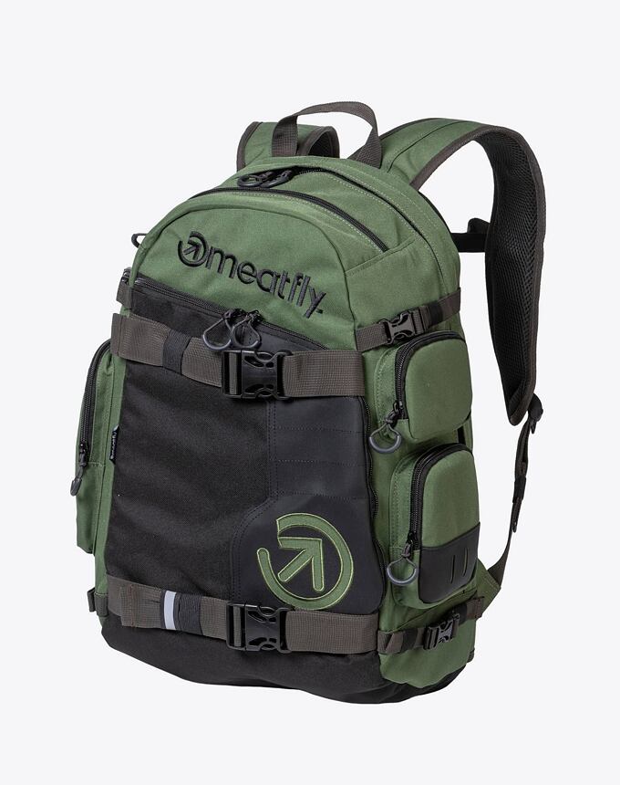 Batoh Meatfly Wanderer, Dark Olive/Black, 28 L