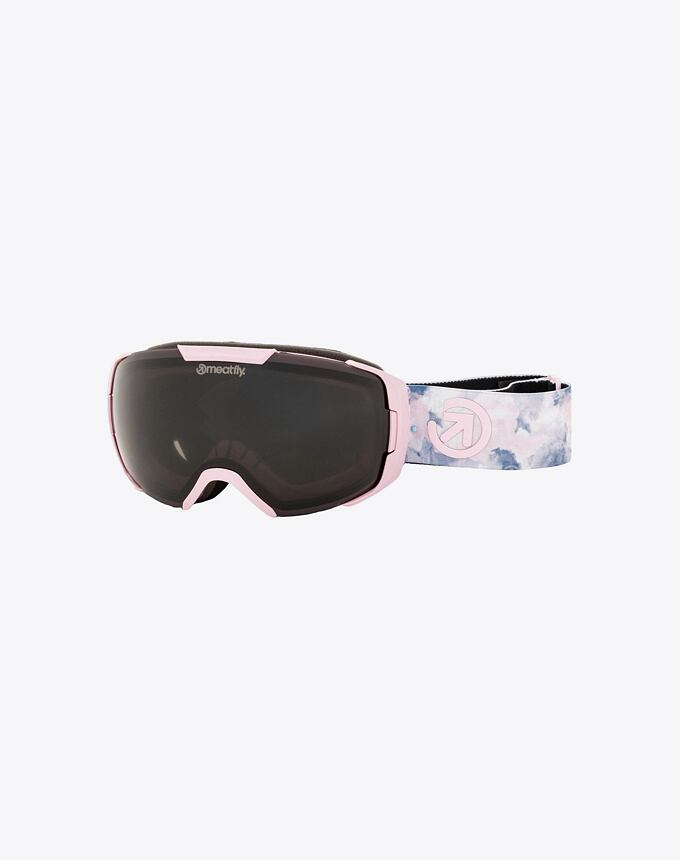 SNB & SKI okuliare Meatfly Zoomer, Clouds Pink