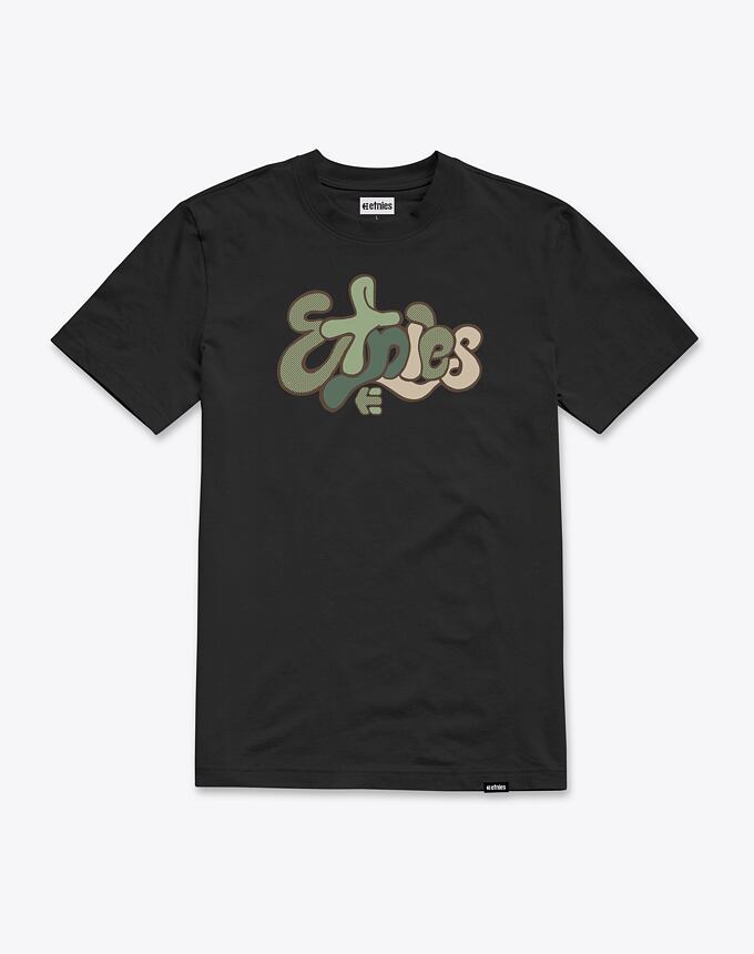 Pánske tričko Etnies Noodle Tee, Black