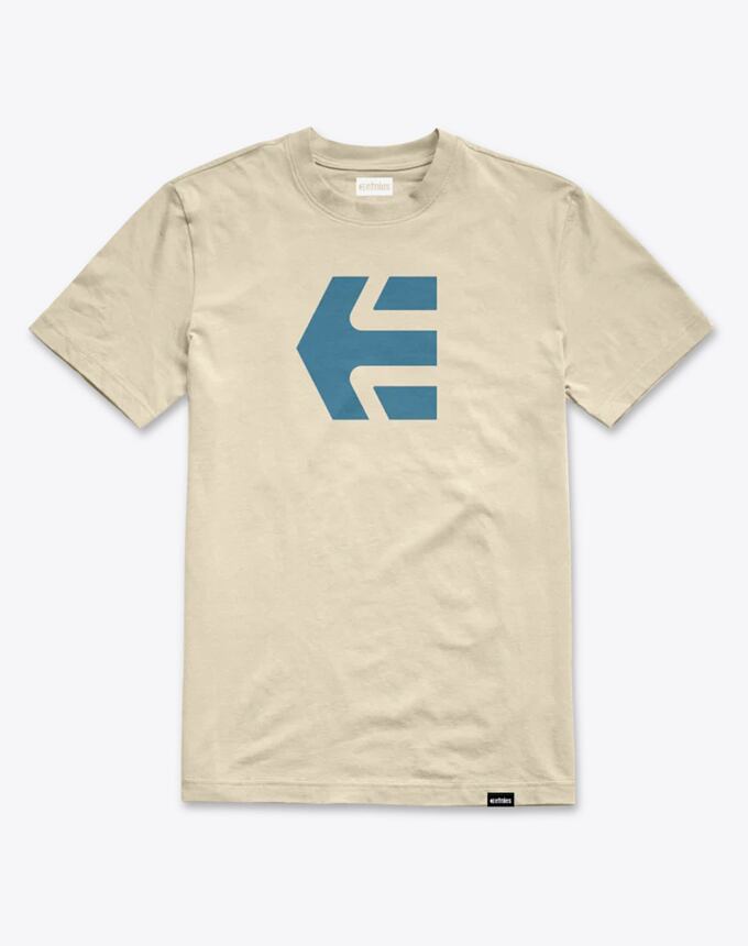 Pánske tričko Etnies Icon Tee, Tan / Tan / Powder