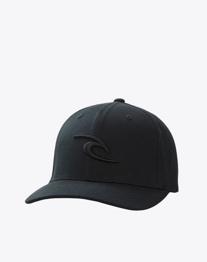 Pánska šiltovka Rip Curl Tepan Flexfit, Black