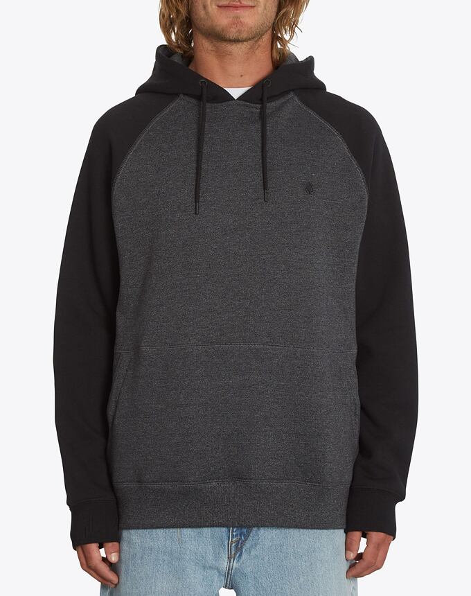 Pánska mikina Volcom Homak Po, Heather Grey
