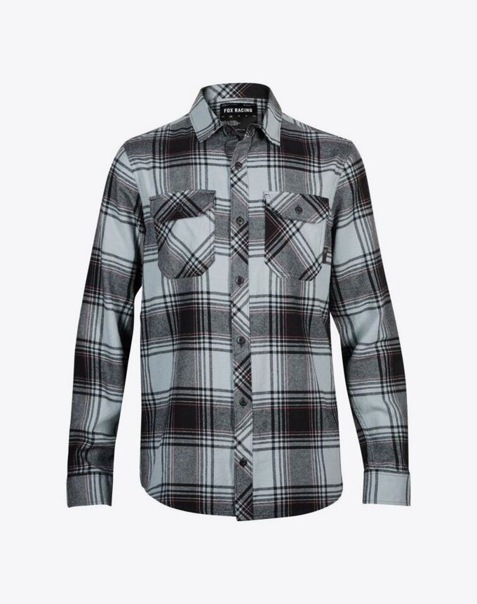 Pánska košeľa Fox Traildust Flannel, Gunmetal