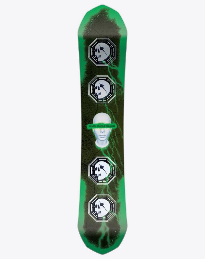 Snowboard Capita Ultrafear Camber, Green
