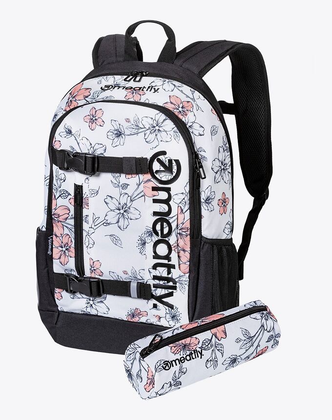 Batoh Meatfly Basejumper, Blossom White, 22 L