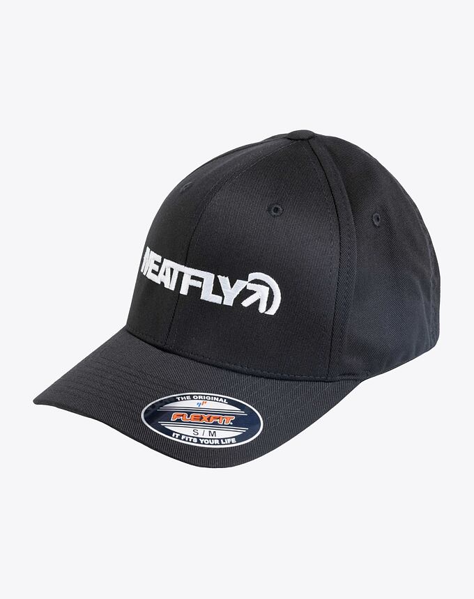 Šiltovka Meatfly Zedd Flexfit, White / Black