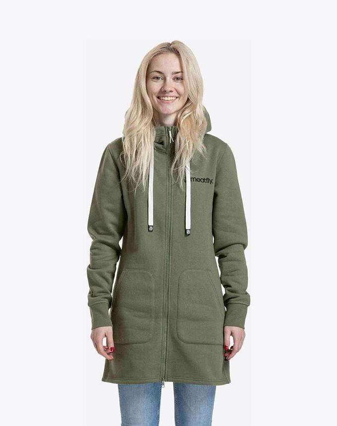 Dámska mikina Meatfly Clair, Olive