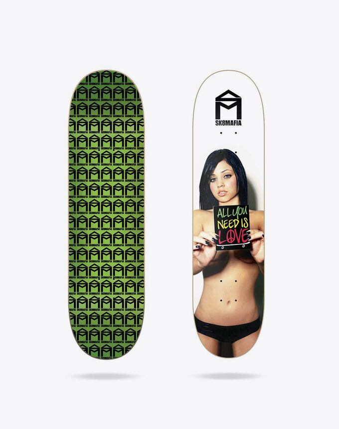 Skateboardová doska SK8Mafia Gabby, 8,19" - S20, (green)