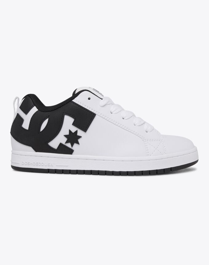 Pánske tenisky DC Shoes Court Graffik, White/Black/Black