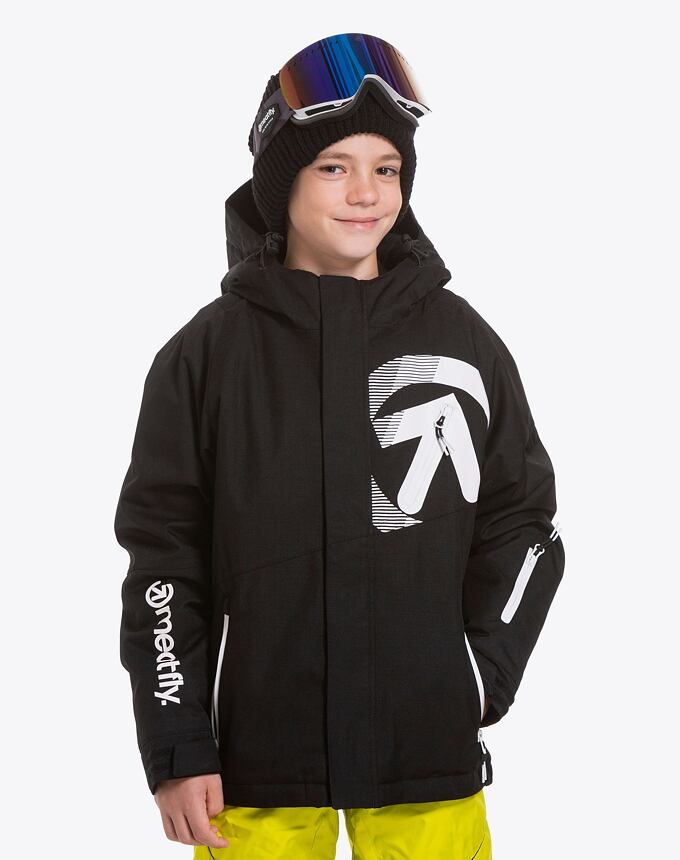 Detská SNB & SKI bunda Meatfly Bangito, Black