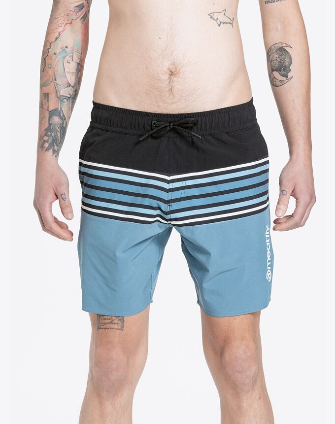 Pánske plavky Meatfly Keith Boardshorts 17", Slate Blue