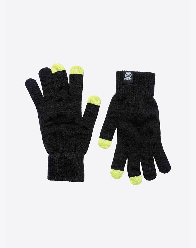 Rukavice Meatfly Boyd, Lime / Black