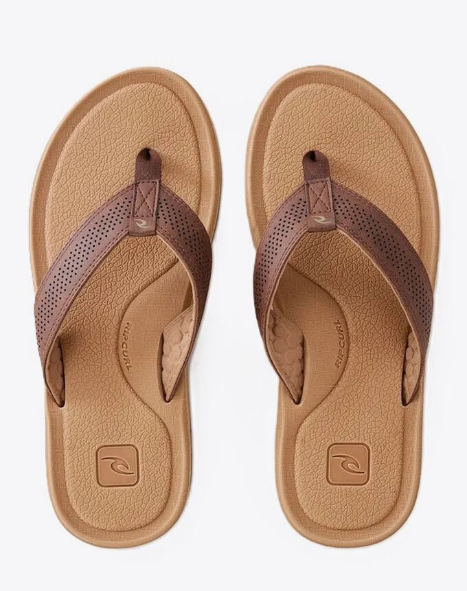 Pánske žabky Rip Curl Chiba Bloom, Brown/Tan