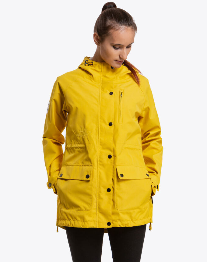 Dámska street bunda Meatfly Xita Windbreaker, B - Lemon