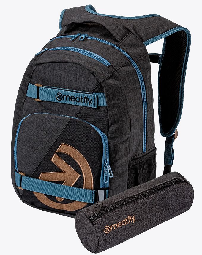 Batoh Meatfly Exile, Charcoal Heather/Black, 24 L +  Peračník ZADARMO