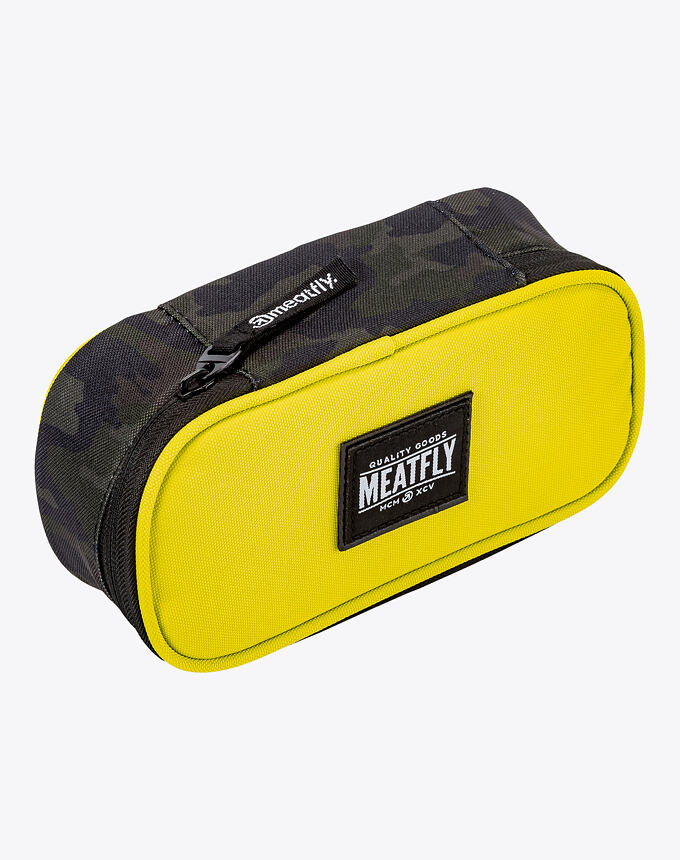 Peračník Meatfly Pencil Case, Rampage Camo/Sulphur