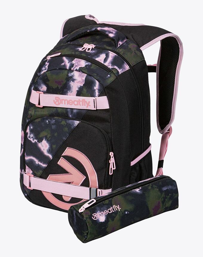 Batoh Meatfly Exile, Storm Camo Pink, 24 L + PERAČNÍK ZADARMO