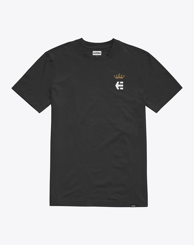 Pánske tričko Etnies Ag, Black