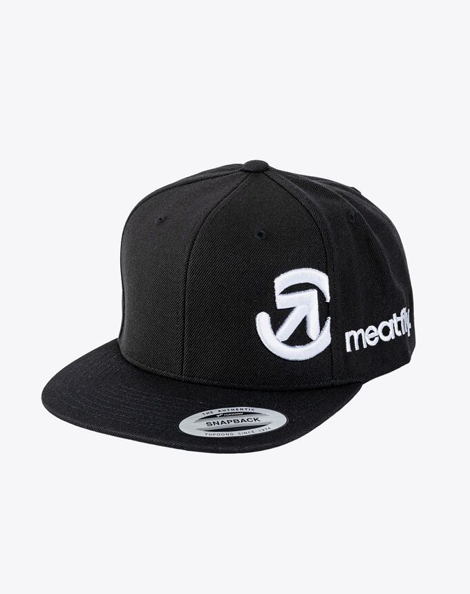 Šiltovka Meatfly Jacob Snapback, Black