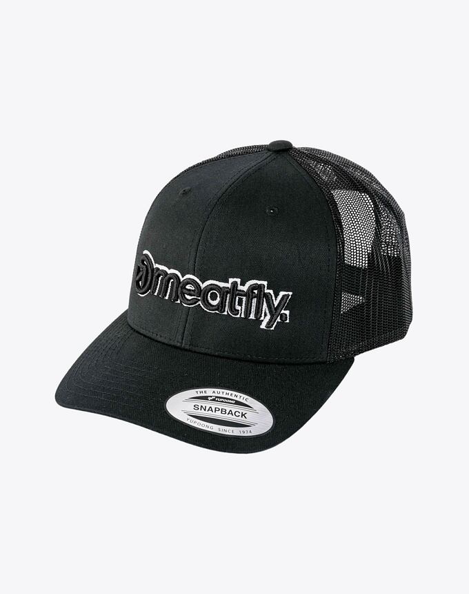 Šiltovka Meatfly MF View Trucker, Black Logo