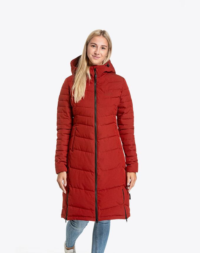 Dámska zimná bunda Meatfly Olympa, Dark Red