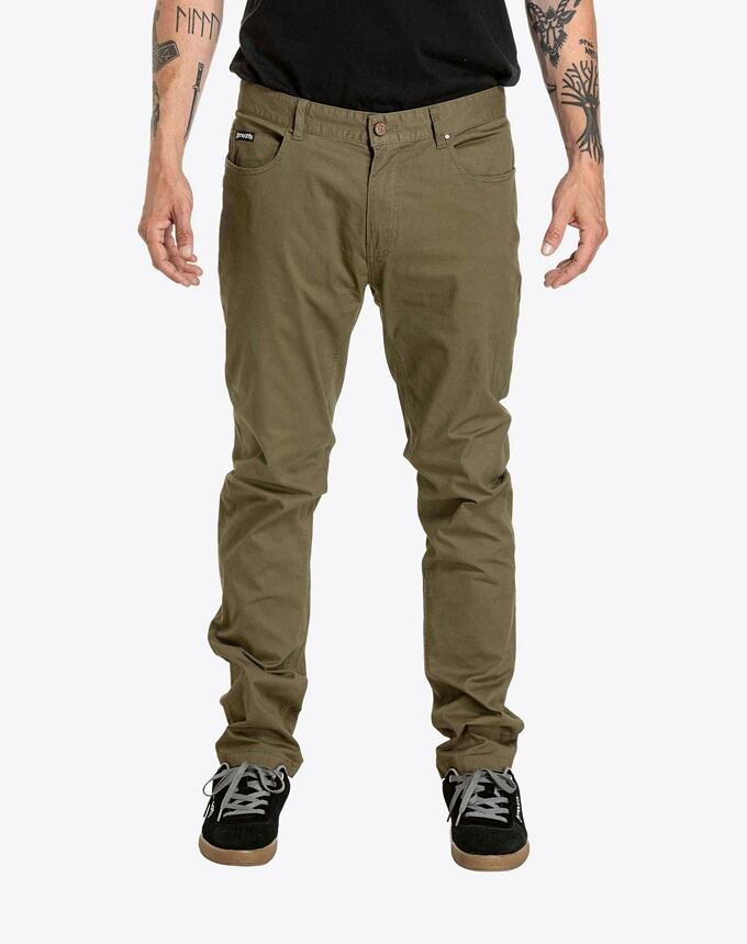 Pánske nohavice Meatfly Sagvan 2.0, Olive