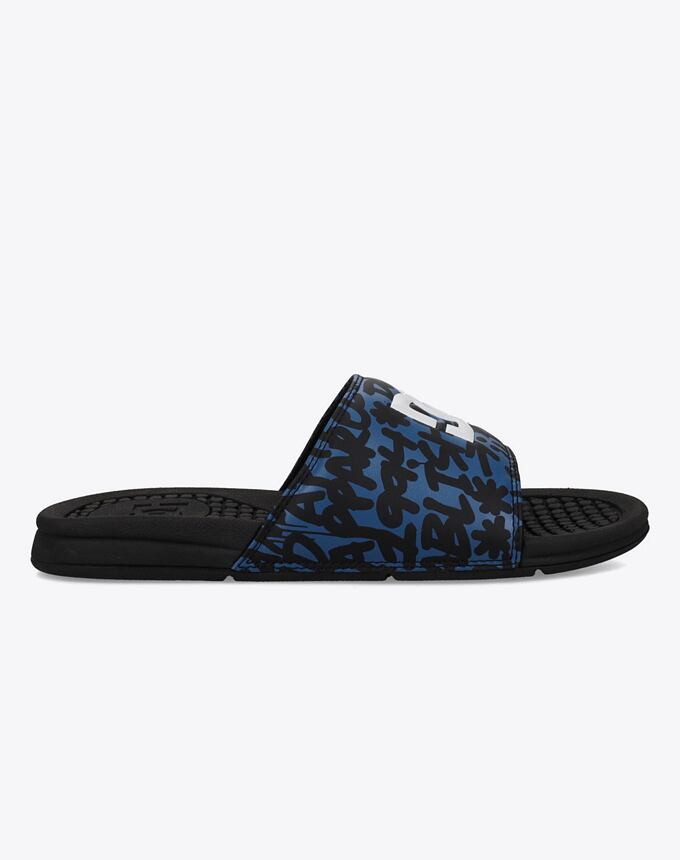 Pánske šľapky DC Shoes Bolsa, Black / DC Print