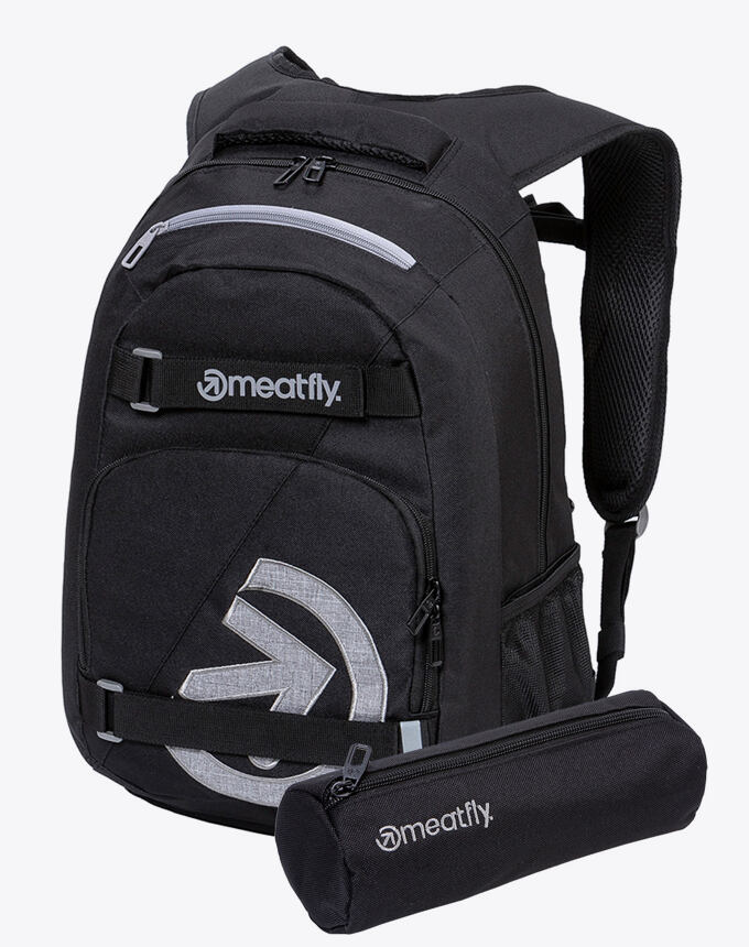 Batoh Meatfly Exile, Black, 24 L + Peračník ZADARMO