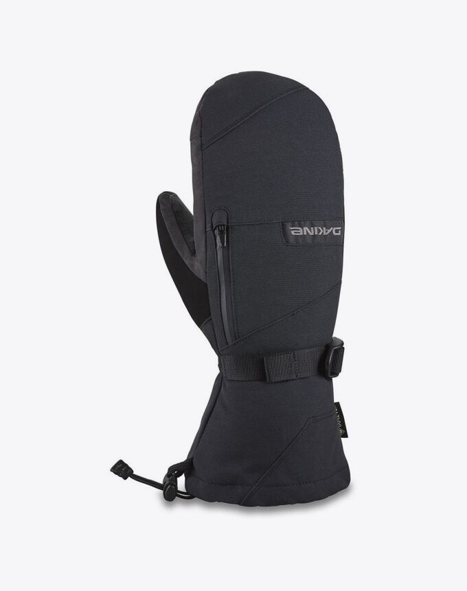 Pánske rukavice Dakine Leather Titan Gore-Tex Mitt, Black