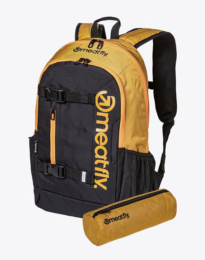 Batoh Meatfly Basejumper, Camel/Black, 22 L