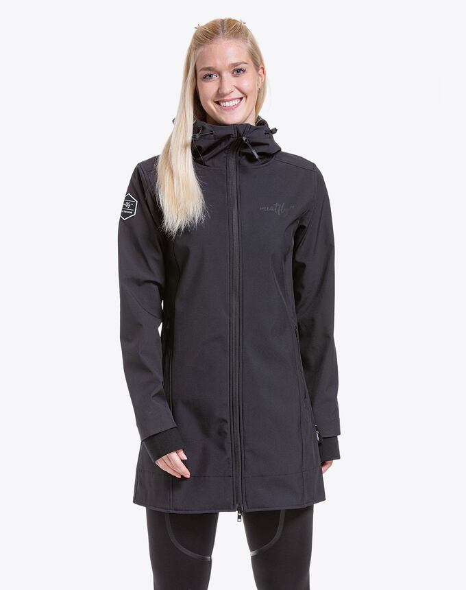 Dámsky softshell kabát Meatfly Thea, Black