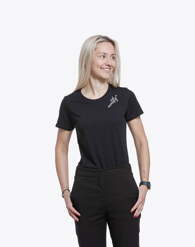 Dámske tričko Meatfly Lara, Black