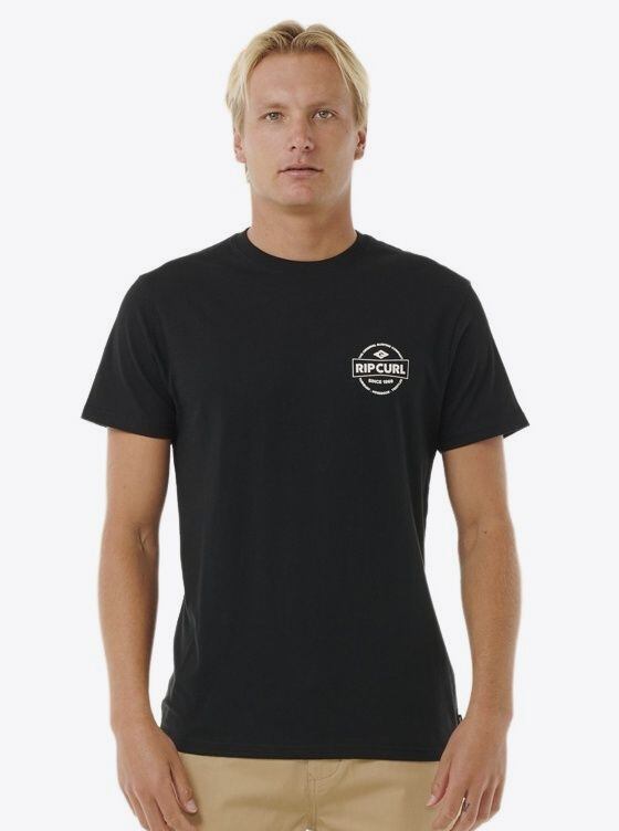 Pánske tričko Rip Curl Staple, Black
