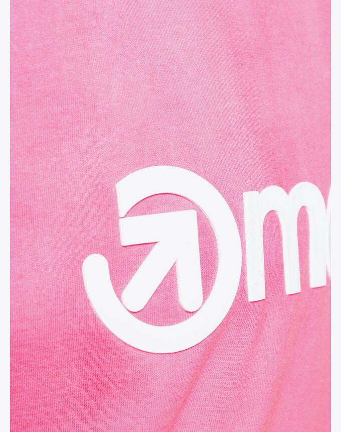 Pánske tričko Meatfly Joe, Neon Pink/White