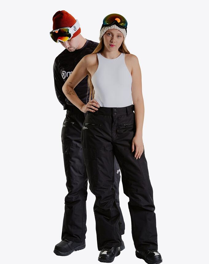 Unisex SNB & SKI nohavice Meatfly Andry, Black