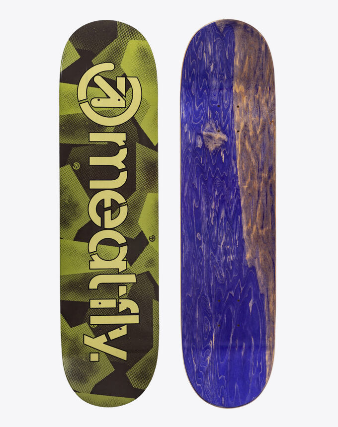Skateboardová doska Meatfly Flipin, A - Olive Camo