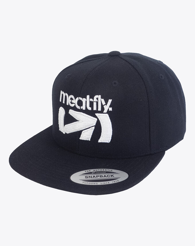 Pánska šiltovka Meatfly Hornet Snapback, White/Black