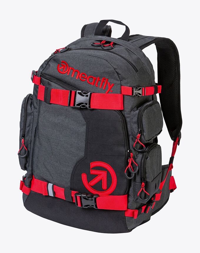 Batoh Meatfly Wanderer, Red/Charcoal, 28 L