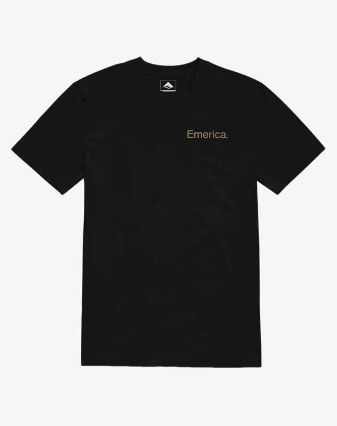 Pánske tričko Emerica This Is Skateboarding, Black