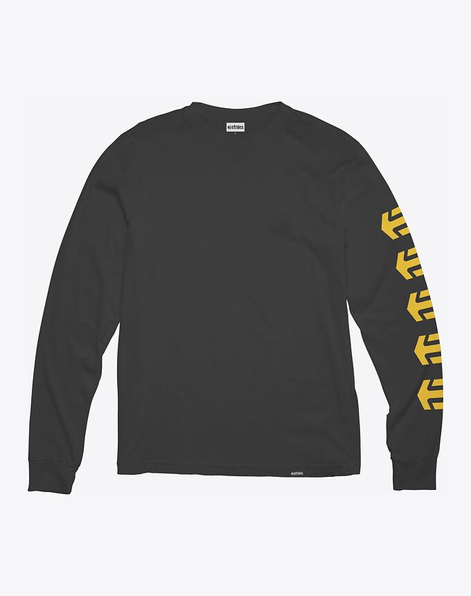 Pánske tričko Etnies Thomas Hooper L/S, Black