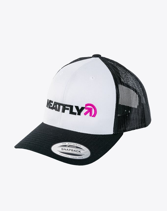 Šiltovka Meatfly Rodie Trucker, White / Black