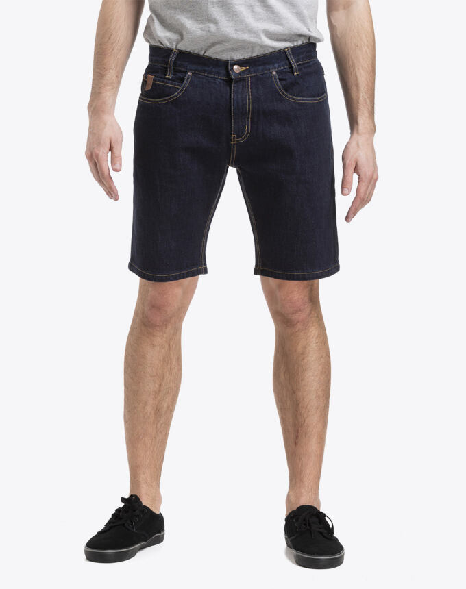 Meatfly Just 19 Denim Shorts, B - Dark Blue