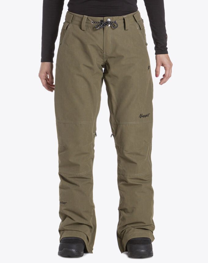 Snowboardové nohavice Nugget Kalo, C - Olive Ripstop