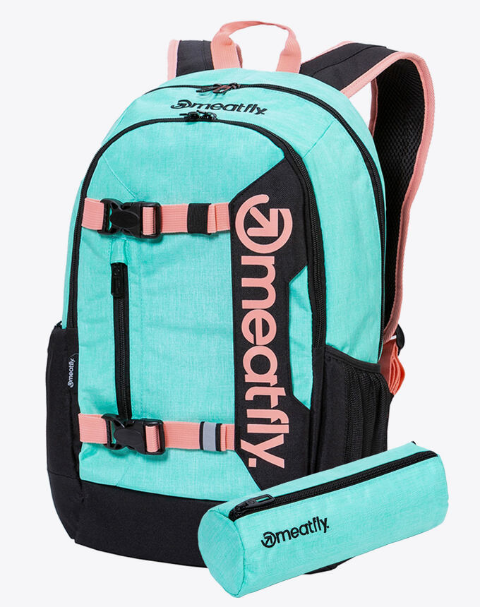 Batoh Meatfly Basejumper, Mint Heather, 22 L + Peračník ZADARMO