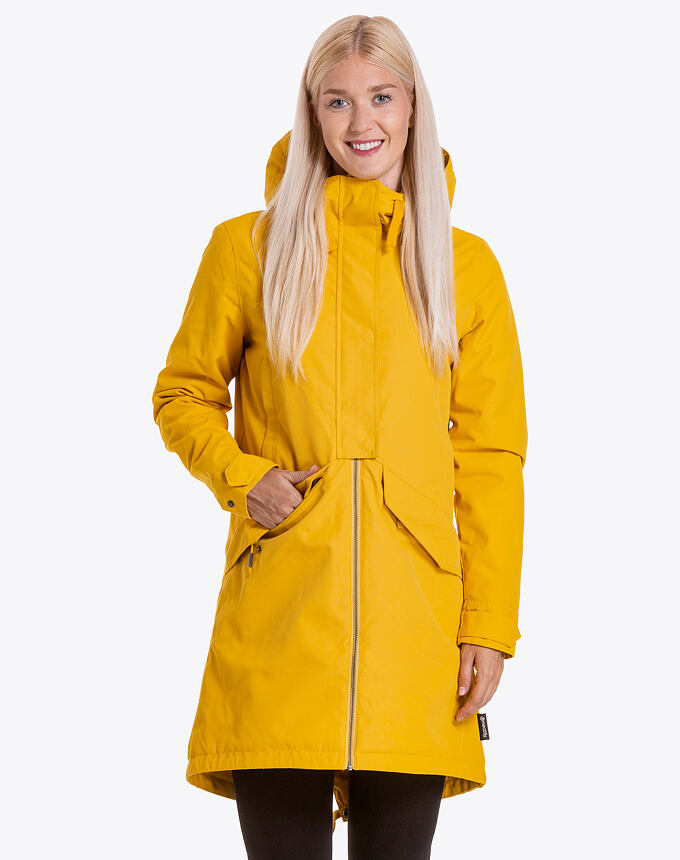 Dámska zimná bunda Meatfly Beth Parka, Curry Lemon