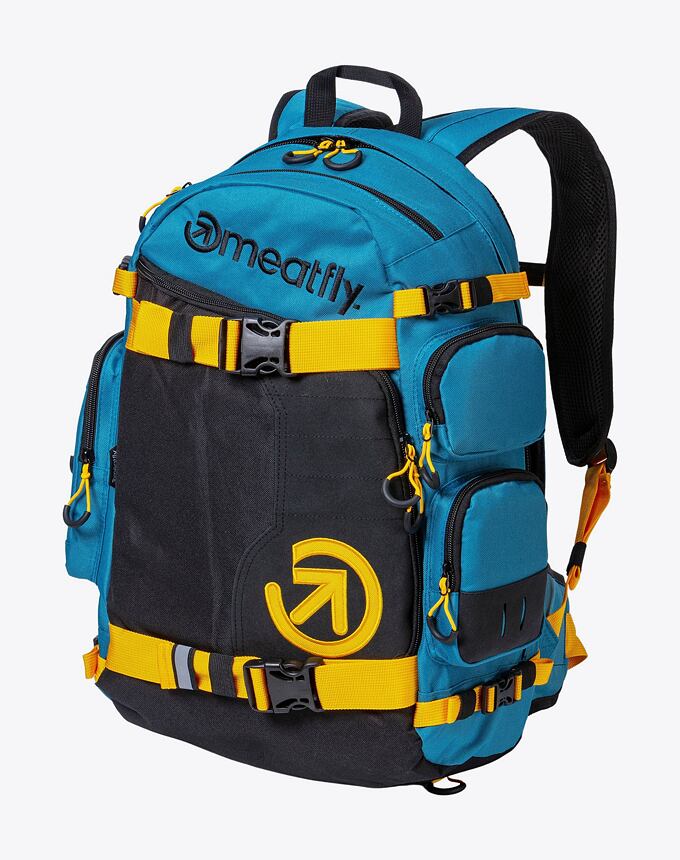 Batoh Meatfly Wanderer, Ocean Blue/Yellow, 28 L