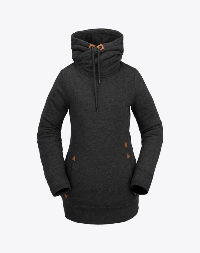 Dámska mikina Volcom Tower P/O Fleece, Black